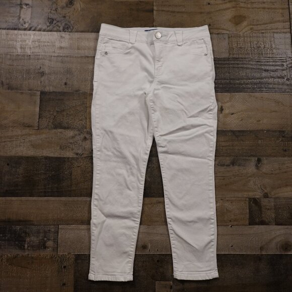 Democracy “Ab”solution White Ankle Jeans Women’s Size 10 - Picture 1 of 11